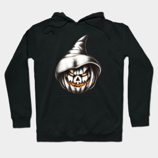 Halloween pumpkin on fire Hoodie